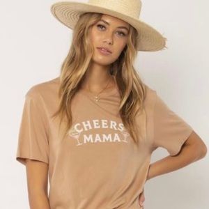 Amuse society cheers mama tee